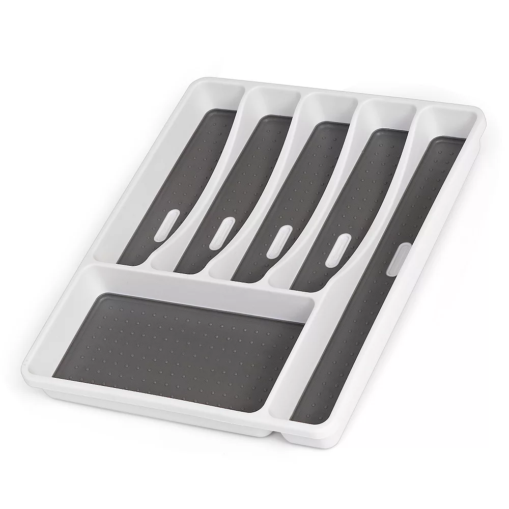Cheer Collection 6 Compartment Cutlery Organizer Tray 3 Cheer Collection 6 Compartment Cutlery Organizer Tray