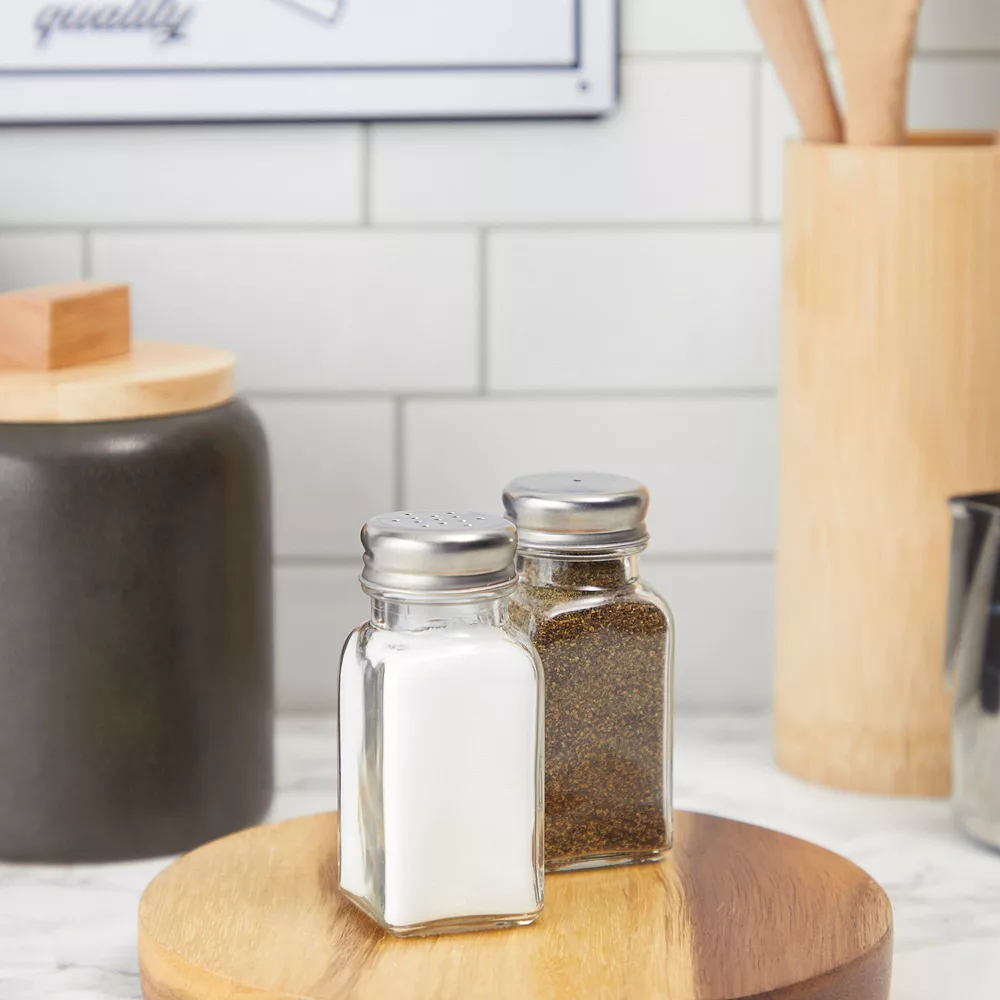 Juvale 24 Pack Glass Salt And Pepper Shakers Bulk Set, Spice Containers For Restaurant 3 Juvale 24 Pack Glass Salt And Pepper Shakers Bulk Set, Spice Containers For Restaurant - Image 2