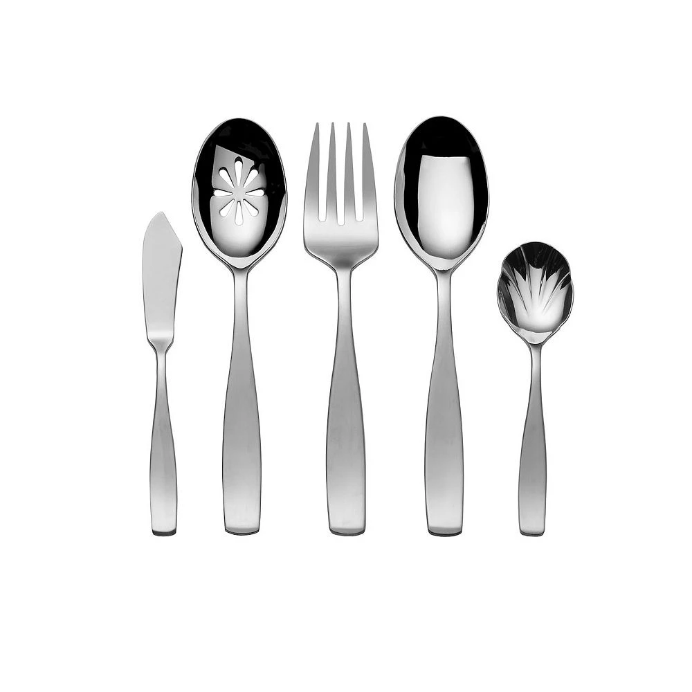 Mikasa Satin Loft 45-pc. Flatware Set With Serveware - Image 4