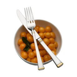 Mikasa Harmony 65-pc. Gold-Accent Flatware Set 10 Mikasa Harmony 65-pc. Gold-Accent Flatware Set -tableware shop 6101459 ALT2