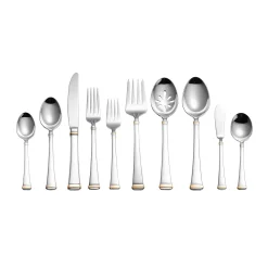 Mikasa Harmony 65-pc. Gold-Accent Flatware Set 11 Mikasa Harmony 65-pc. Gold-Accent Flatware Set -tableware shop 6101459 ALT3