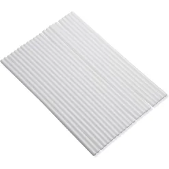 Juvale 24-Pack Plastic White Dowel Rods For Tiered Cake Construction And Crafts, 16 X 1/2 Inches