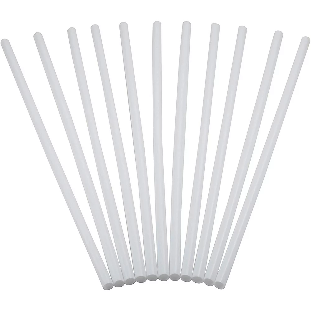 Juvale 24-Pack Plastic White Dowel Rods For Tiered Cake Construction And Crafts, 16 X 1/2 Inches - Image 2