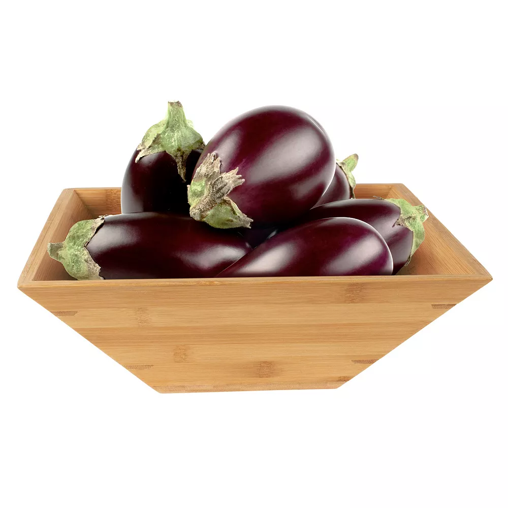 Classic Cuisine Bamboo Salad Bowl With Utensils - Image 3