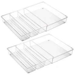 MDesign Expandable Kitchen Drawer Organizer Tray For Utensils