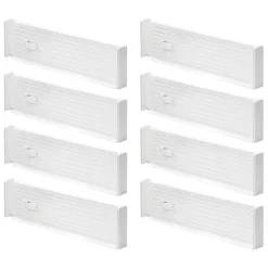 MDesign Expandable Kitchen Drawer Divider, Secure Lock