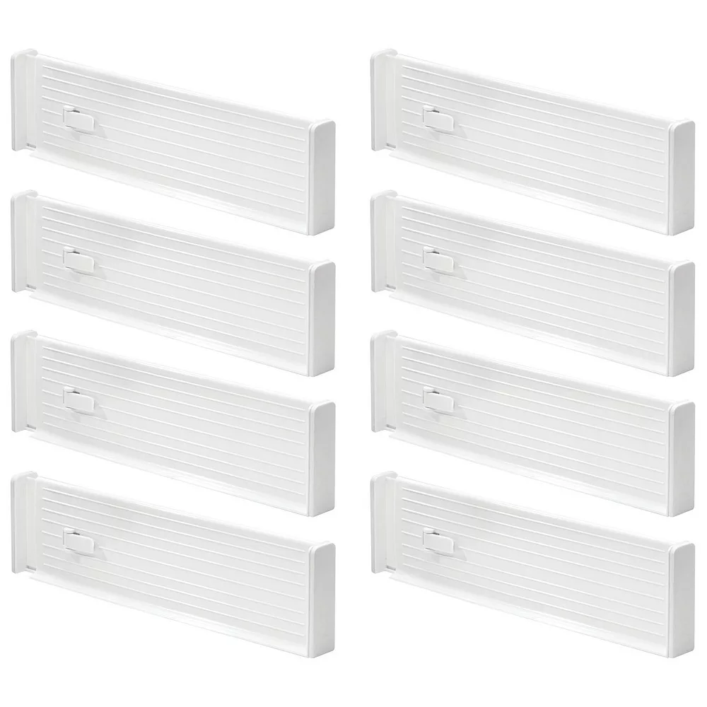 MDesign Expandable Kitchen Drawer Divider, Secure Lock 3 MDesign Expandable Kitchen Drawer Divider, Secure Lock
