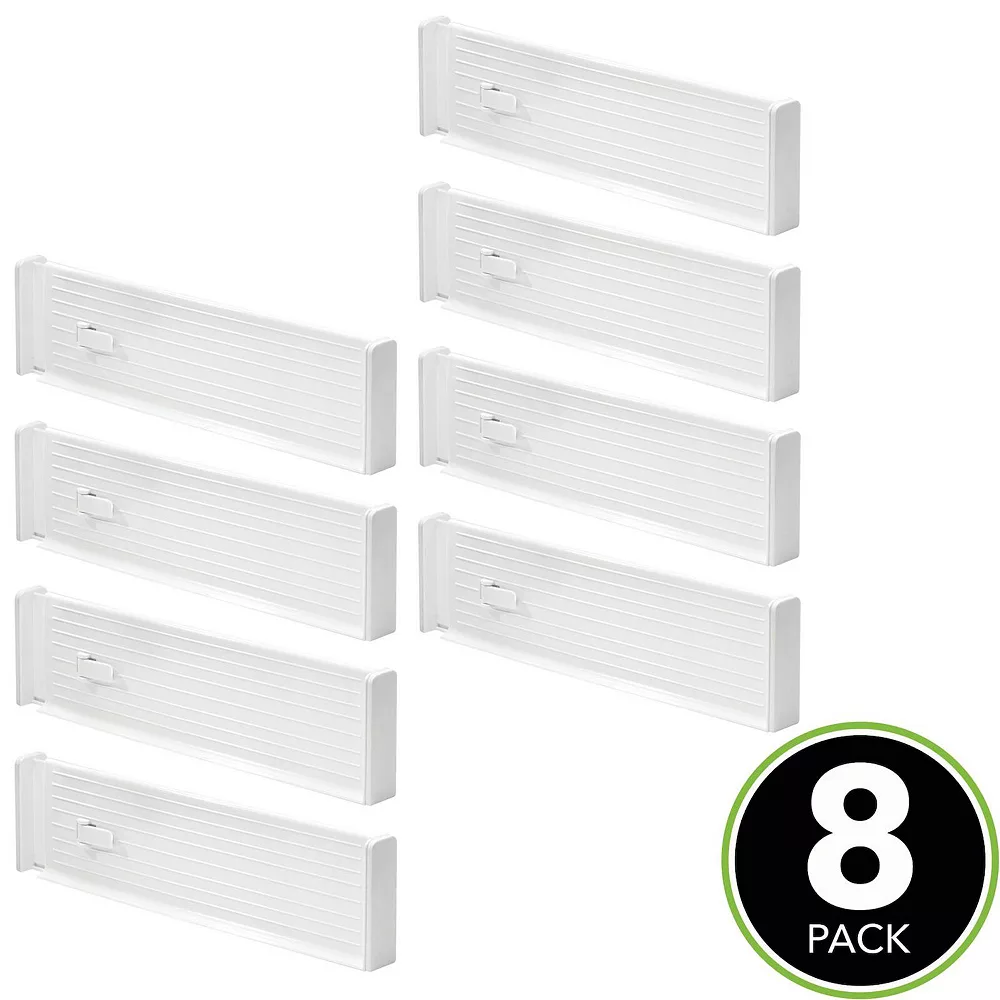 MDesign Expandable Kitchen Drawer Divider, Secure Lock 4 MDesign Expandable Kitchen Drawer Divider, Secure Lock - Image 2