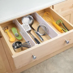 MDesign Expandable Kitchen Drawer Divider, Secure Lock 7 MDesign Expandable Kitchen Drawer Divider, Secure Lock -tableware shop 6174544 ALT2