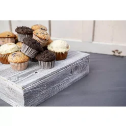 BarnwoodUSA Rustic Farmhouse 15 In. Reclaimed Wood Cake Stand, Dessert Stand 9 BarnwoodUSA Rustic Farmhouse 15 In. Reclaimed Wood Cake Stand, Dessert Stand -tableware shop 6196015 ALT3