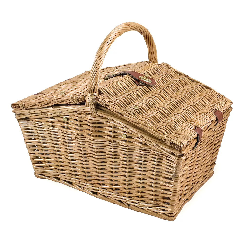 Picnic Time Piccadilly Double Lid Picnic Basket 4 Picnic Time Piccadilly Double Lid Picnic Basket - Image 2