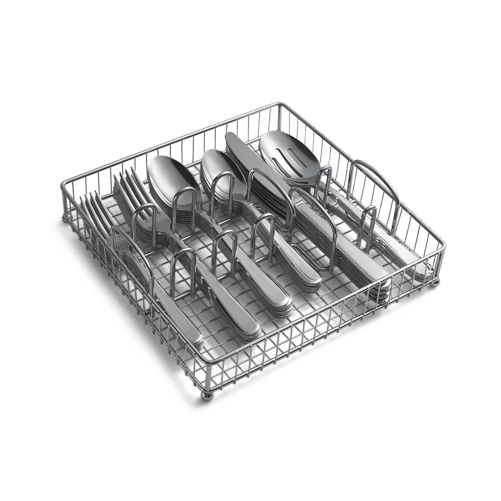 Cambridge Rosalind Mirror 42-pc. Flatware Set 3 Cambridge Rosalind Mirror 42-pc. Flatware Set